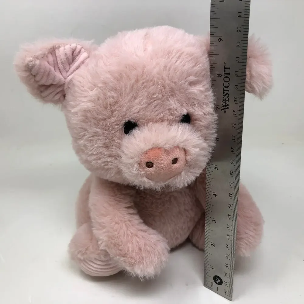 Spark Create‎ Imagine Pig Plush Rattle Crinkle Corduroy Ears 9